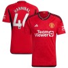 Original Fußballtrikot Manchester United Hannibal 46 Heimtrikot 2023-24 Für Herren